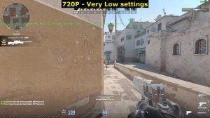 Counter Strike 2 - Test in GTX 550 TI 1GB DDR5 (2024) /fHDgaming/