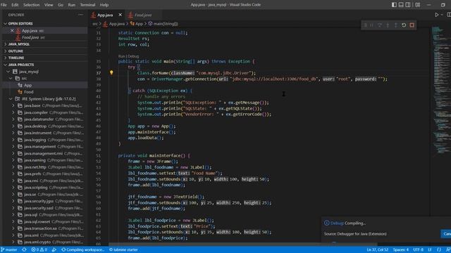 Simple Java app with MySQL database смотреть онлайн