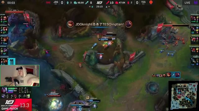 RULER VS JACKEYLOVE | ROOKIE VS KNIGHT | TES VS JDG | LPL SPRING 2023