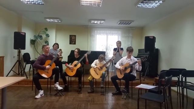 Обр. В.Куліковської - "Пасодобль" (іспан. нар. танець) смотреть онлайн