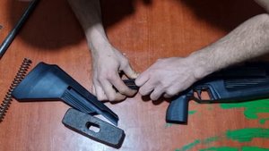 винтовка МР / 61 ИЖ 61 / замена пржины? тарзи друст алиш кардани ПРУЖИНЫ БАРОИ  МР 61 ИЖ 61