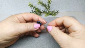 Колье из плетеных бусин и бусин рондель #бисероплетение #плетембусины #подробныймастеркласс  #бусин