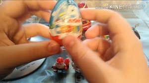 Киндер Сюрпризы Киндерино Профессии 2016 года и Новогодний Дед Мороз с Сюрпризом