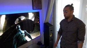 Salon HOME-CINÉMA 4K ATMOS 5.1.2 / Davis Acoustics - Denon - LG OLED