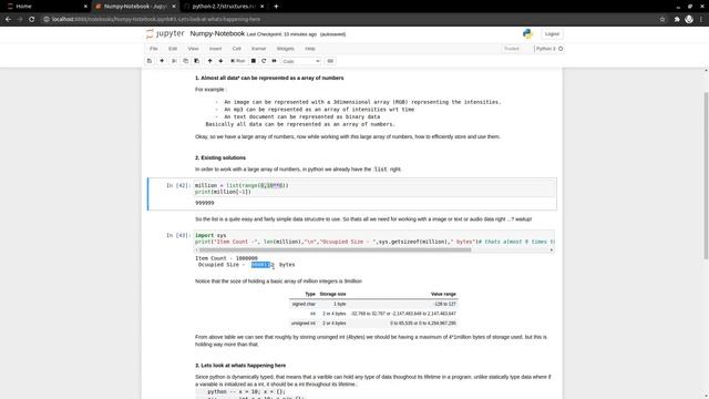 Numpy Introduction : 001 смотреть онлайн