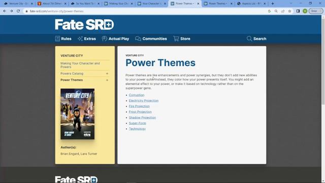 Learn to play Venture City, the Fate-Core based Superhero RPG смотреть онлайн