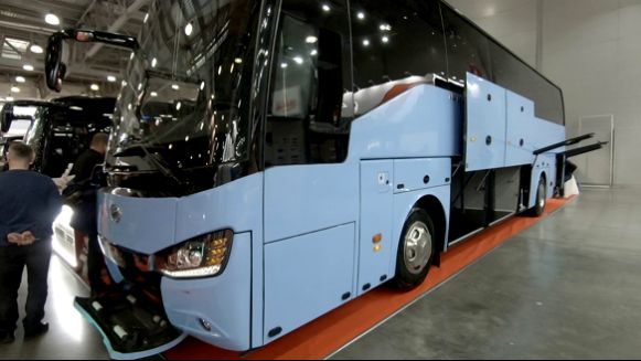 Выставка автобусной техники Москва 2022 ч.8. Higer.