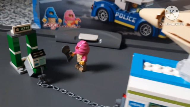 Lego 60314 Xe cảnh sát truy đuổi tên cướp xe kem смотреть онлайн