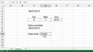 Curso Excel #18 - Cálculos com Datas - Módulo Básico