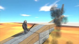 Climb the Fireball Path - Animal Revolt Battle Simulator
