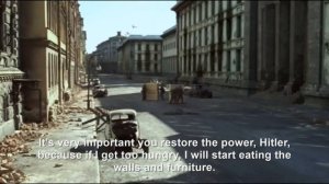 Hitler's power outage broadcast