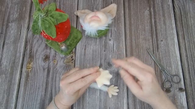 Игольница.  Как сшить зайца. Часть 2. Кукла из капрона