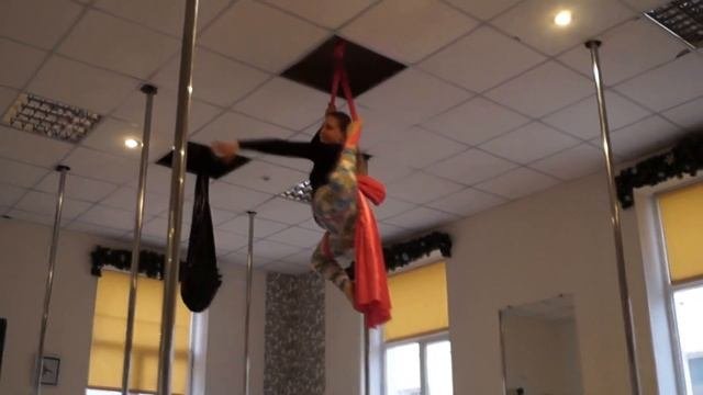 Воздушные полотна | Aerial Silks #5 | Связка #2 | Срыв | Воздушная гимнастика
