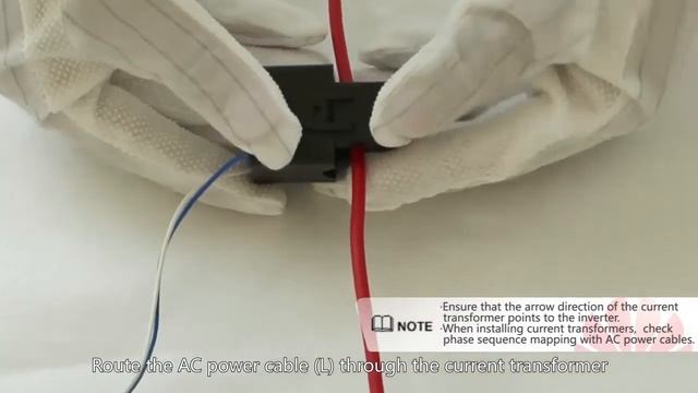 Installing the Smart Power Sensor DDSU666 H смотреть онлайн