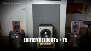 Edifier S360DB  vs  Edifier R1700BTs + T5 subwoofer  ||  Sound Comparison