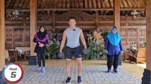 15 MENIT BAKAR LEMAK DAN KALORI | TABATA BB 100++