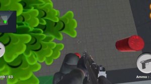 Blue & Red Alien - Fps Shooting Games 3D _ Android GamePlay.