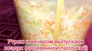 Квашеная капуста с яблоками рецепт проверенный годами??? Моченые яблоки в капусте!