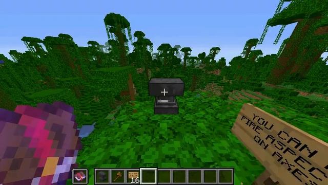 Does Fire Aspect Work On Java Edition Axes? (Minecraft) смотреть онлайн