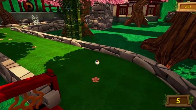 Mini Golf funny moments that end up with my ball in the hole - Golf it смотреть онлайн