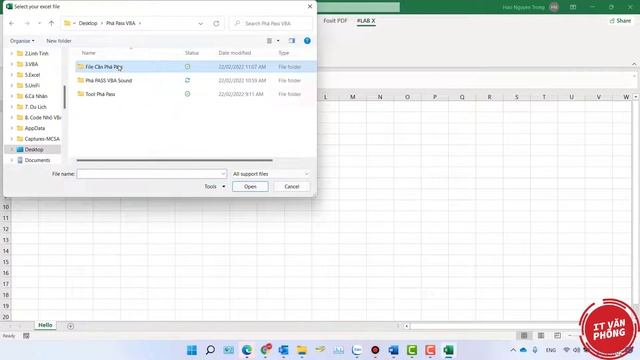 Phá Pass VBA | IT Văn Phòng смотреть онлайн