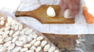 Мясо с клецками на лущильнике