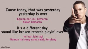 Eminem - Love The Way You lie ft Rihanna | Lirik Terjemahan