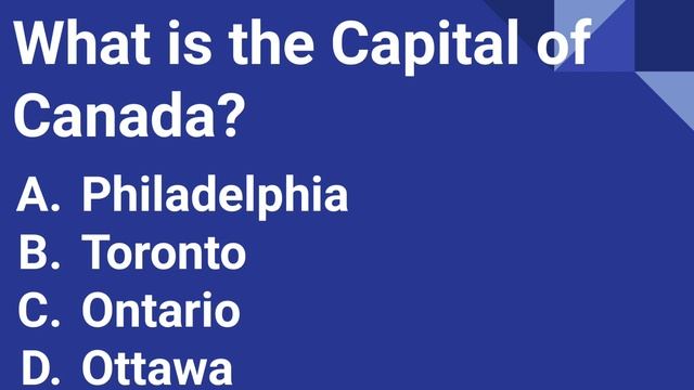 What is the Capital of Canada? смотреть онлайн