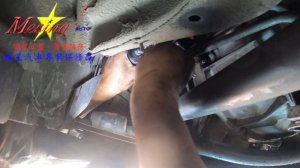 How to replace a starter motor BMW X5 E53 3.0L 1999~2006 M54 A5S 390R