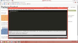 Tutorial - Sublime Text Package Control Installation