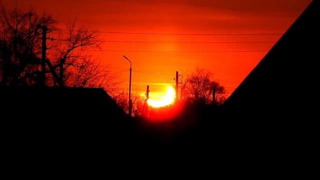 Частное солнечное затмение 25 октября 2022г. смотреть онлайн