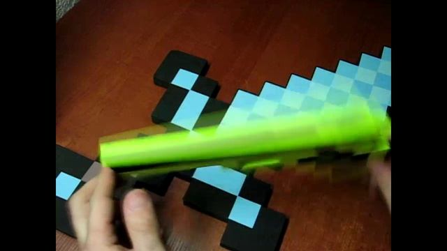 Игрушки Меч и пистолет из Майнкрафт. Посылка из Китая с сайта Alliexpress.