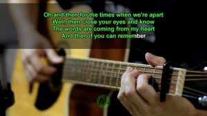 That's what friends are for - Dionne Warwick (Acoustic karaoke)