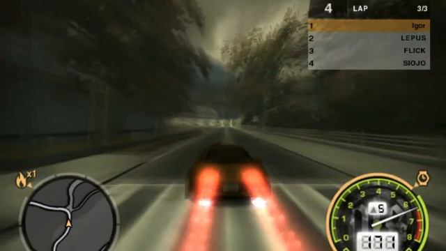 Need for Speed Most Wanted race car Toyota Supra смотреть онлайн