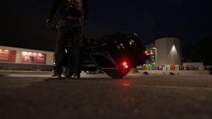 Exhaust System on a Suzuki Boulevard C90 (with Screaming Eagle II)