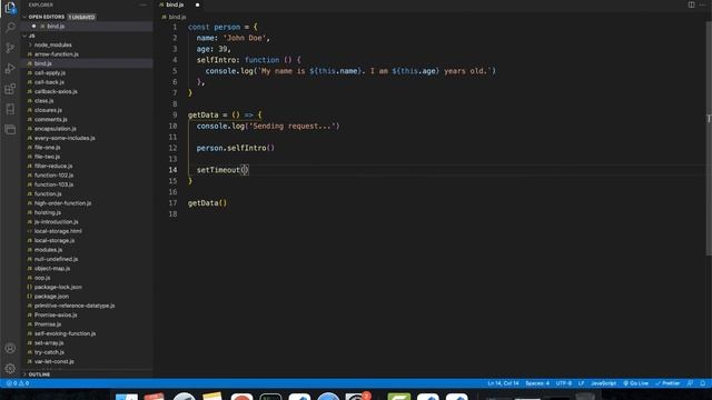 Js 2022: bind( ) trong javascript
