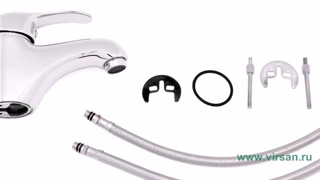 Смеситель для умывальника SANTEK "СТИЛЬ" без донного клапана 40 мм смотреть онлайн