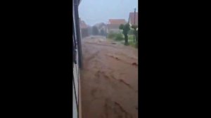Шторм Дождь и Внезапное Наводнение в Мосбахе, Баден-Вюртемберг, Германия 6 июня 2021 | Катаклизмы