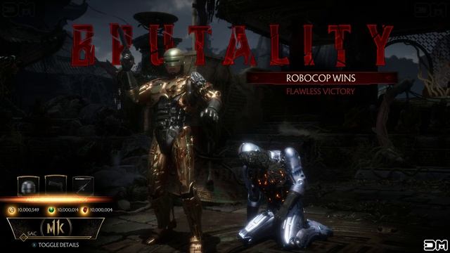MK11 All Robocop Brutalities, Fatalities, Friendship, Fatal Blow & Ending