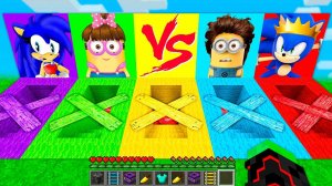 ПАРНИ VS ДЕВУШКИ - БИТВА ПОДВАЛОВ в МАЙНКРАФТ