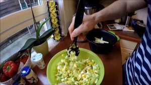 Ну очень вкусно  Салат с луком порей Германия 2016