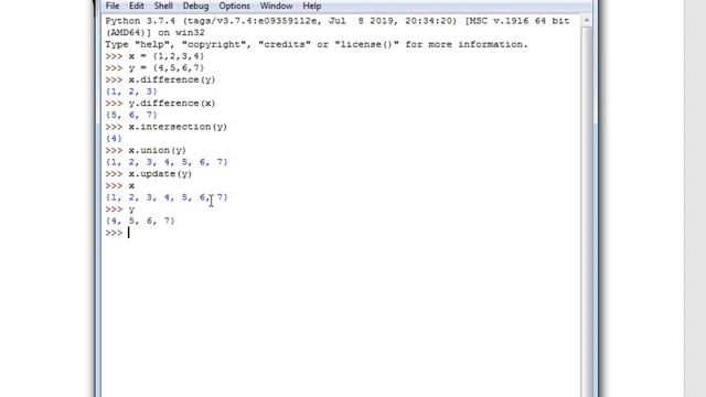 الحلقة (16) PYTHON 3.7. ال sets الجزء التاني смотреть онлайн