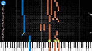 🎹Truly, Madly, Deeply, Solo & Chord, Savage Garden, Synthesia Piano