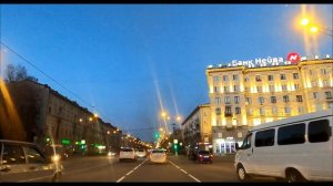 Нижний Тагил Проспект Ленина Вечерний город