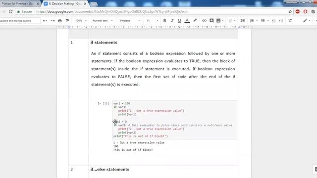 5. Basics of Python - Decision Making Statements смотреть онлайн