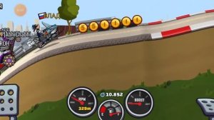 Hill Climb Racing 2 День гонок. Снегоход