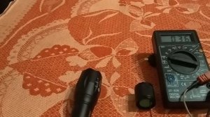 Режимы свечения фонарика.