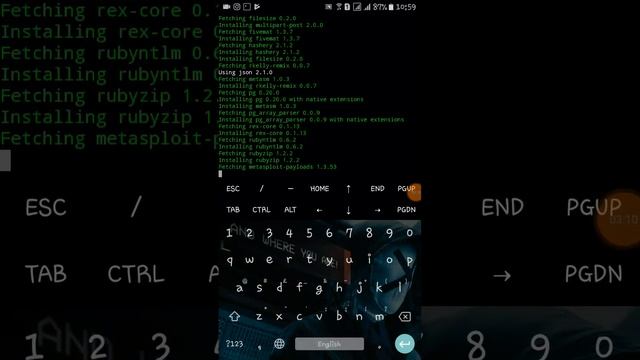 install Msf with 4 commands || ثتبيث الميتاسبلويت بأربع اومر смотреть онлайн