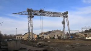 демонтаж козлового крана