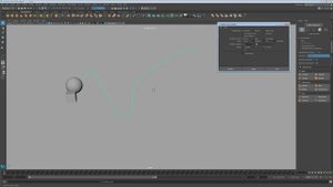 Maya extrude по кривой